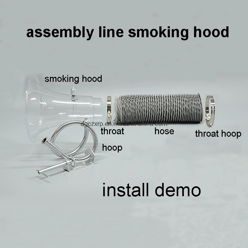 Flexible Fume Extraction Hood Welding Workshop Smoke Suction