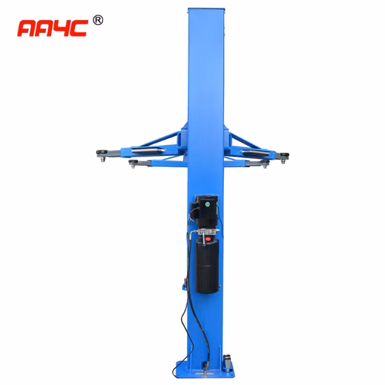 AA4c 8 Fold Post Floor Plate 2 Post Car Lift