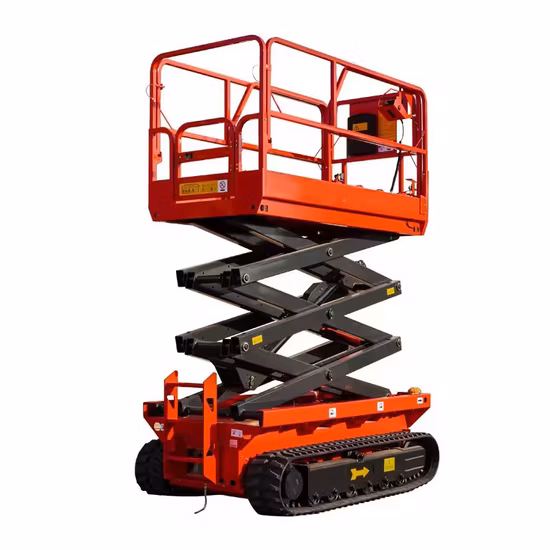 4m-14m Genie Elevators Automatic Mobile Man Lift Platform Hydraulic Electric Scissor Lift