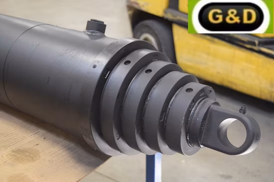 Custom Multistages Hydraulic Telescopic Cylinder for Tipper