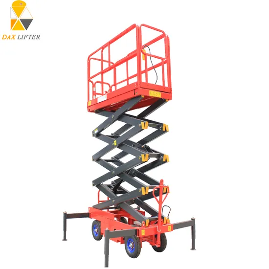 Good Standard 18m Aerial Vertical Rising Working Hydraulic Lift Equipment