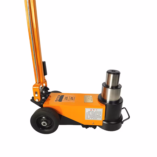 Low Price 80 Ton Air Floor Jack Truck Lifting Air Jack Bus Pneumatic Air Jack