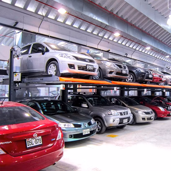 CE Approved Hydraulic Car Stacker Mechanical 2 Post Car Parking Lift