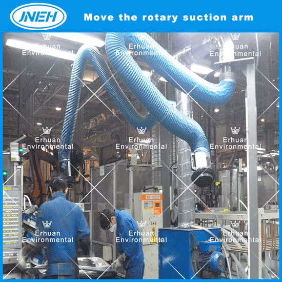 Flexible Fume Extraction Hood Welding Workshop Smoke Suction