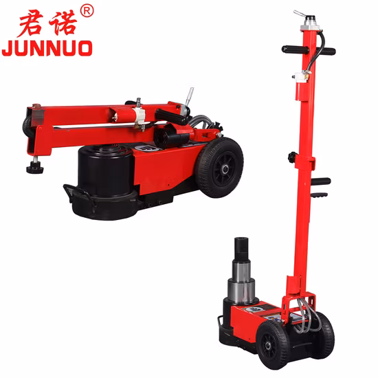 Double Node Single Node Air Hydraulic Floor Jack 50t 25t for Bus
