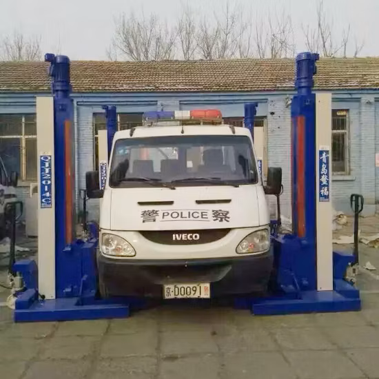 Auto Repair Special Bus/Trucks Ramp Mobile Lifting Machine Workers Heavy Car Lift Dump Truck Lift Hydraulic Jacks for Sale